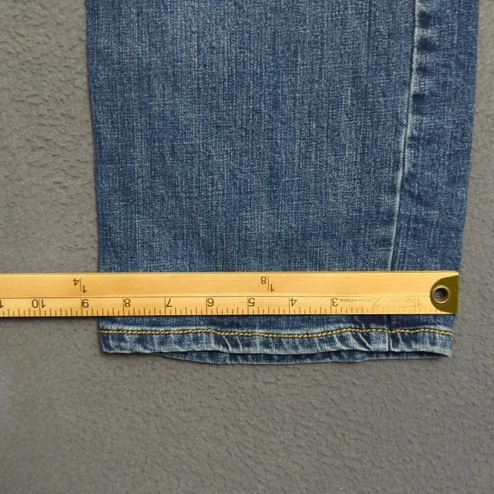 Wrangler Jeans Men's 38x30 Fits 35x29 Blue Retro Slim Boot Western Denim